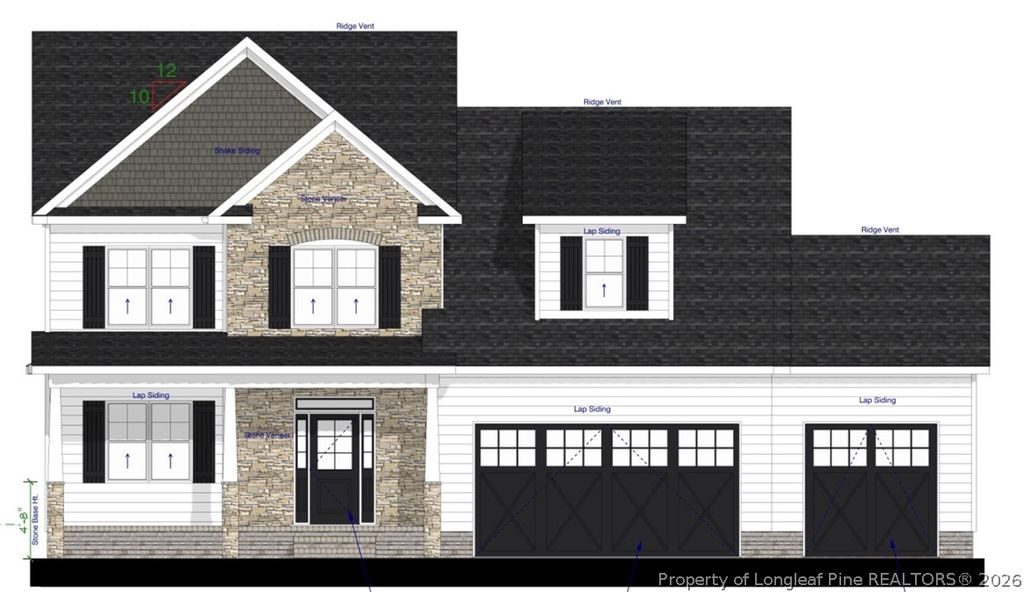 3421 Coat Bridge (Lot 1144) Drive, Fayetteville, NC 28306 — photo 2