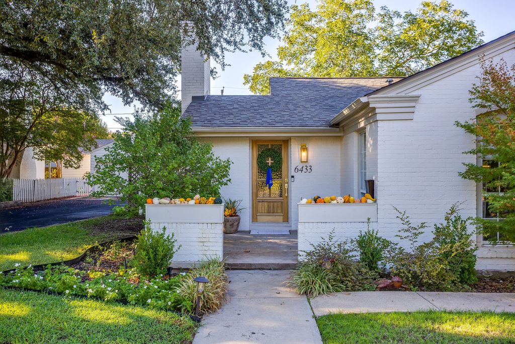 6433 Rosemont Avenue, Fort Worth, TX 76116 — exterior