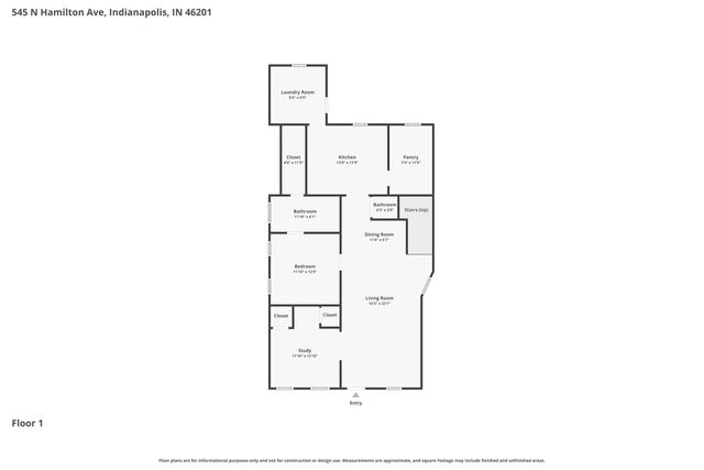 545 N Hamilton Avenue, Indianapolis, IN 46201