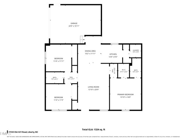 5930 Old 421 Road, Liberty, NC 27298
