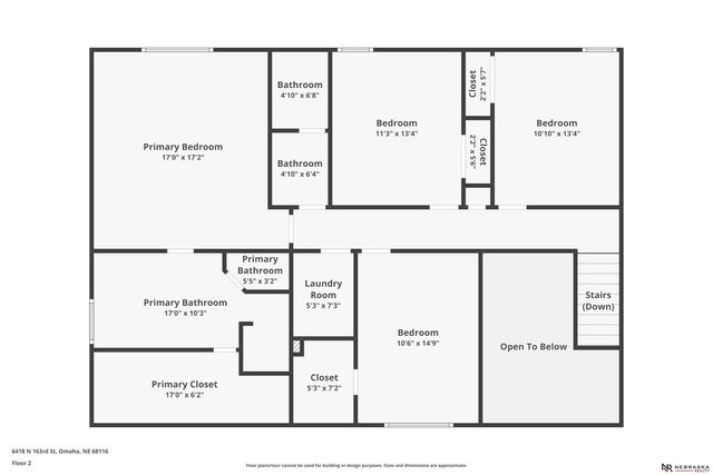 6418 N 163rd Street, Omaha, NE 68116