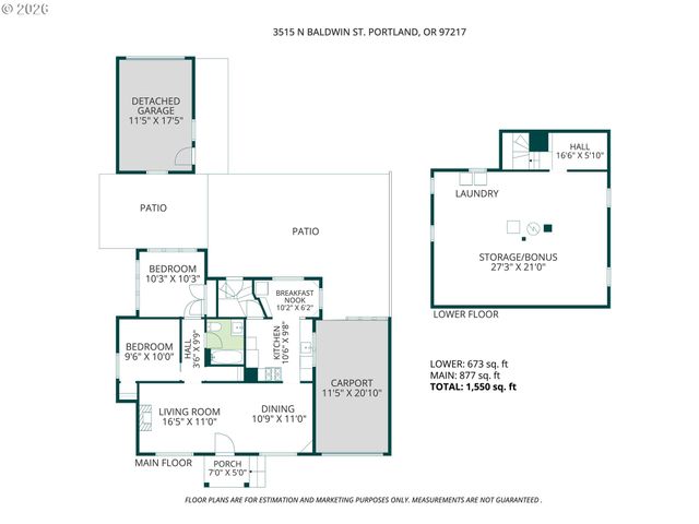 3515 N Baldwin St, Portland, OR 97217