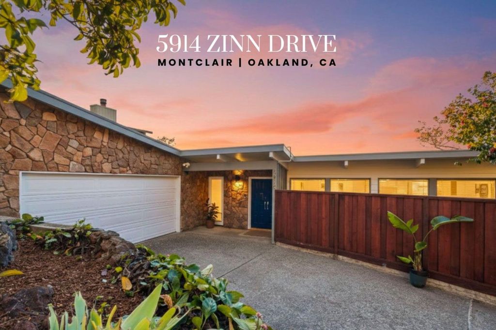 5914 Zinn Drive, Oakland, CA 94611