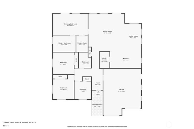 2198 NE Kevos Pond Drive, Poulsbo, WA 98370