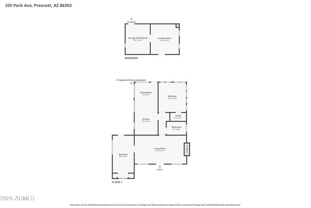 335 PARK Avenue, Prescott, AZ 86303