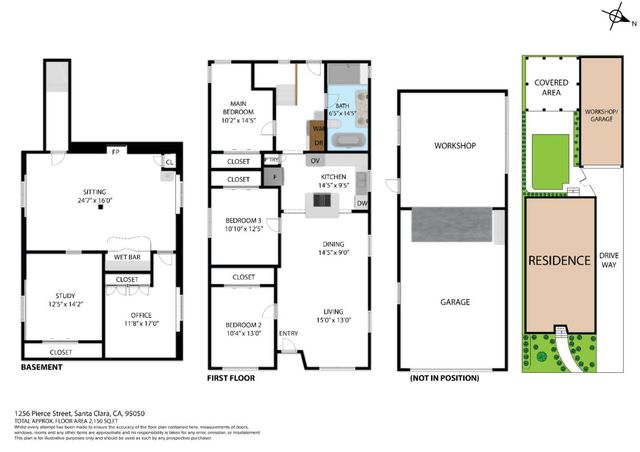 1256 Pierce Street, Santa Clara, CA 95050