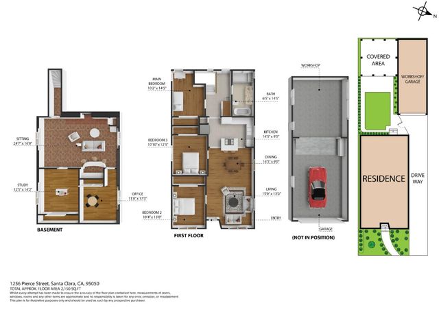 1256 Pierce Street, Santa Clara, CA 95050