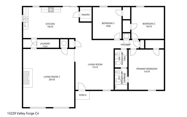 13229 Valley Forge Circle, Balch Springs, TX 75180