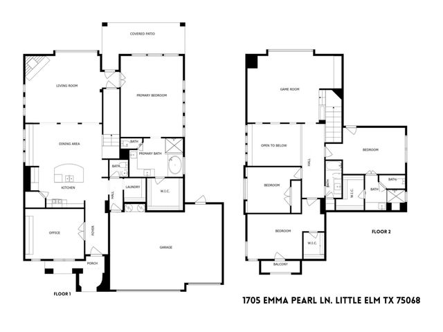 1705 Emma Pearl Lane, Little Elm, TX 75068