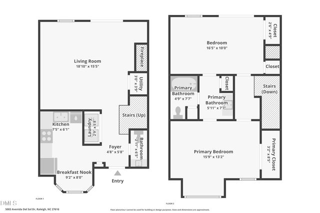 5003 Avenida Del Sol Drive, Raleigh, NC 27616