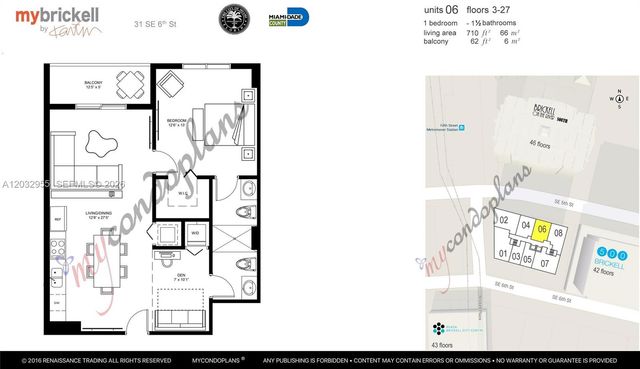 31 SE 6TH ST 1106, Miami, FL 33131