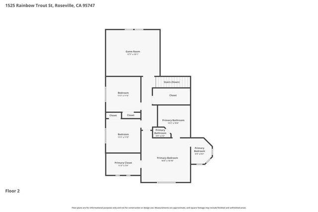 1525 Rainbow Trout St, Roseville, CA 95747