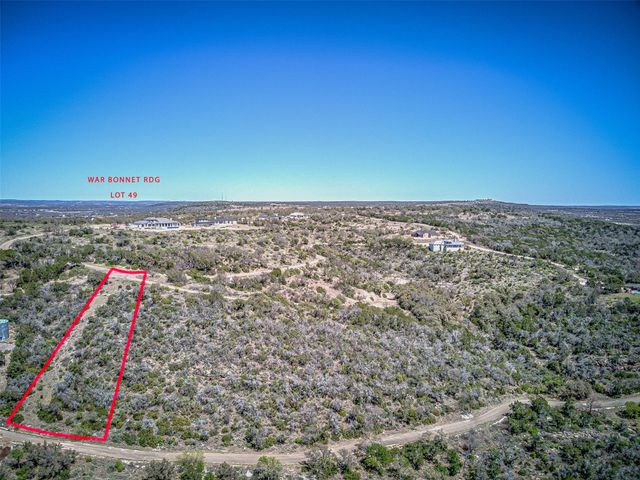 Lot 49 War Bonnet RDG, Kingsland, TX 78639