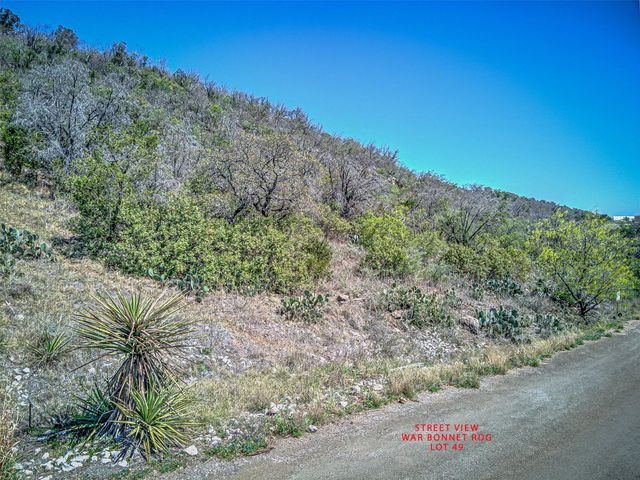 Lot 49 War Bonnet RDG, Kingsland, TX 78639