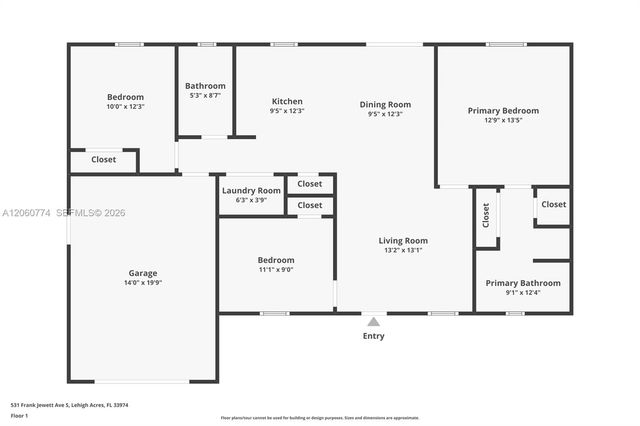531 Frank Jewett Avenue S, Lehigh Acres, FL 33974