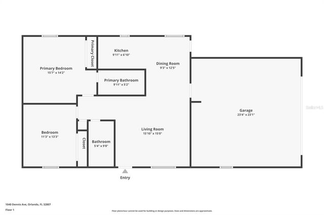 1040 DENNIS AVENUE, Orlando, FL 32807