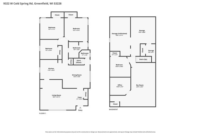 9322 W Cold Spring ROAD, Greenfield, WI 53228