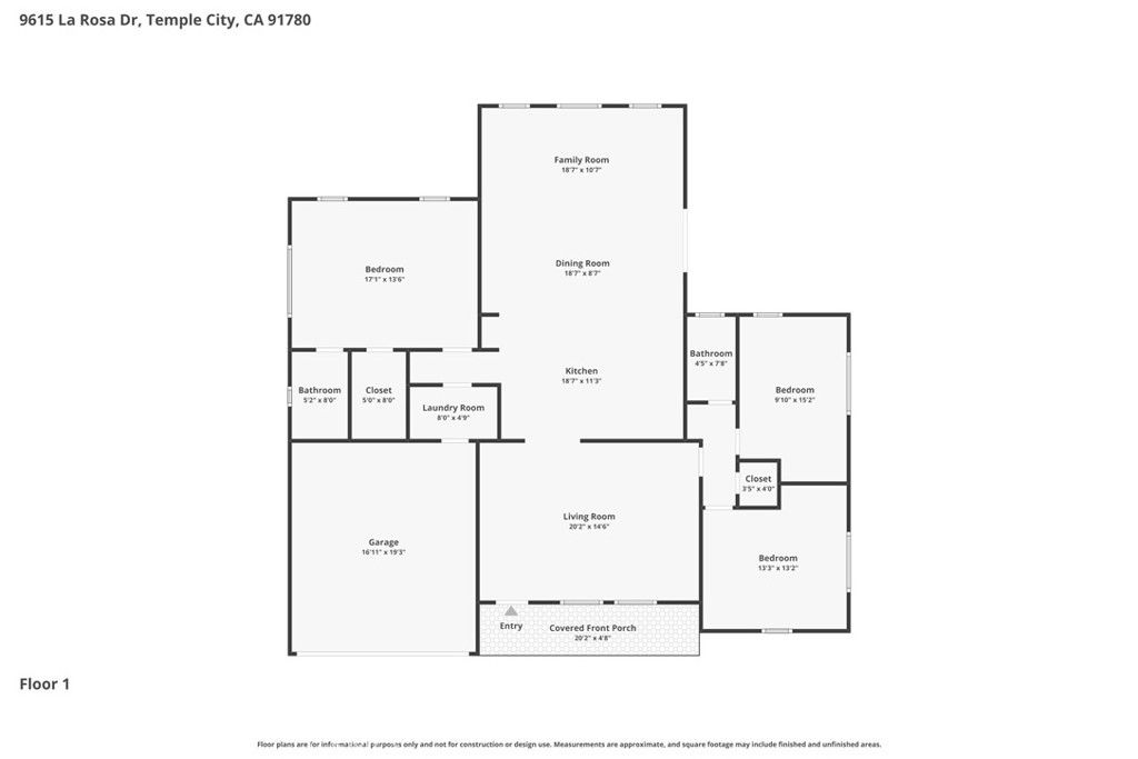 Image 2 of property listing at 9615 La Rosa, Temple City, CA 91780