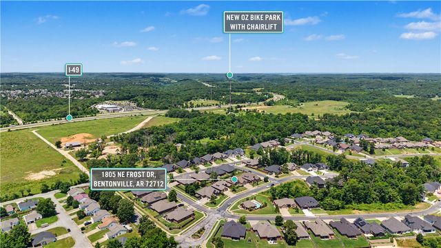 1805 NE Frost Drive, Bentonville, AR 72712