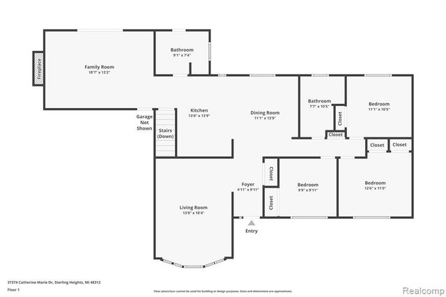 37374 Catherine Marie Drive, Sterling Heights, MI 48312