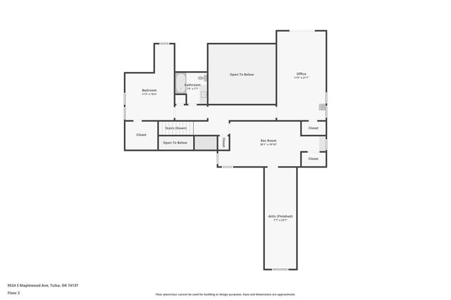 9524 S Maplewood Avenue, Tulsa, OK 74137