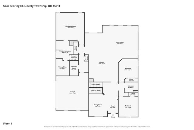 5946 Sebring Court, Liberty Twp, OH 45011