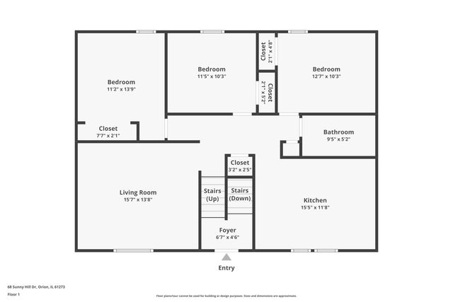 68 SUNNY HILL Drive, Orion, IL 61273