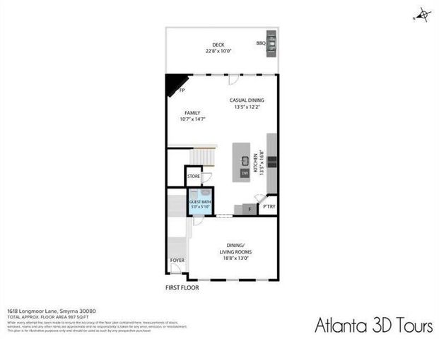1618 Longmoor Lane R, Smyrna, GA 30080