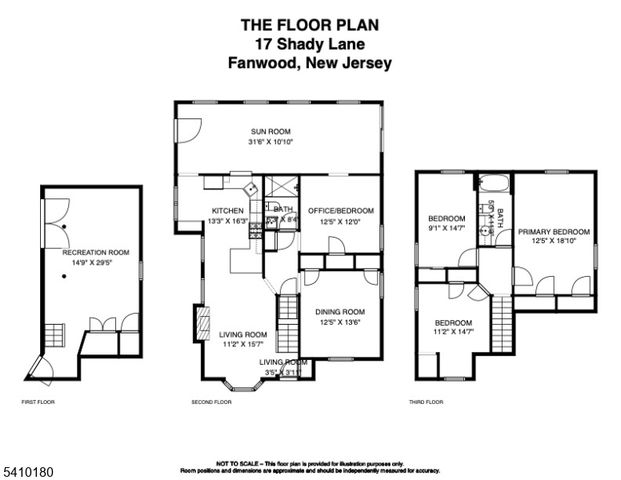 17 Shady Ln, Fanwood Boro, NJ 07023