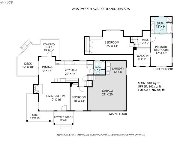 2595 Sw 87TH Ave, Portland, OR 97225