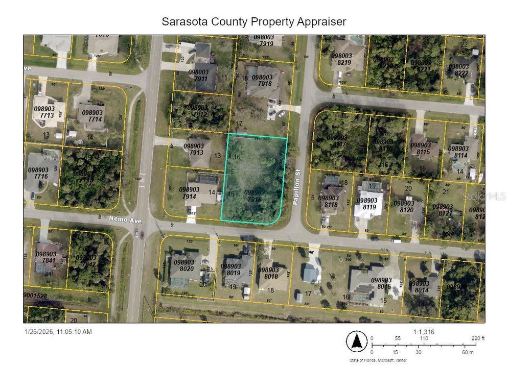 PAPILLON STREET, North Port, FL 34287