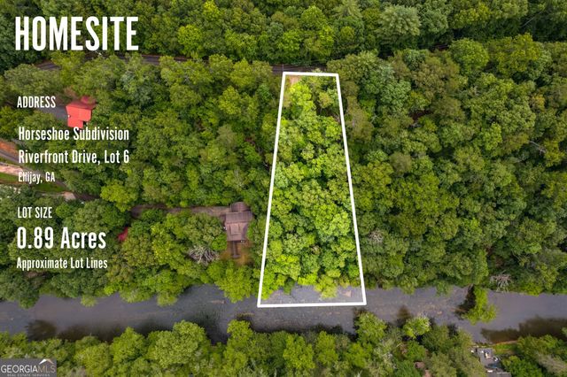 LOT 6 Riverfront Drive, Ellijay, GA 30536