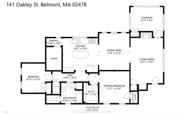 141 Oakley Road 141, Belmont, MA 02478