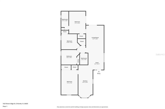 1537 RIVERS EDGE DRIVE, Orlando, FL 32825