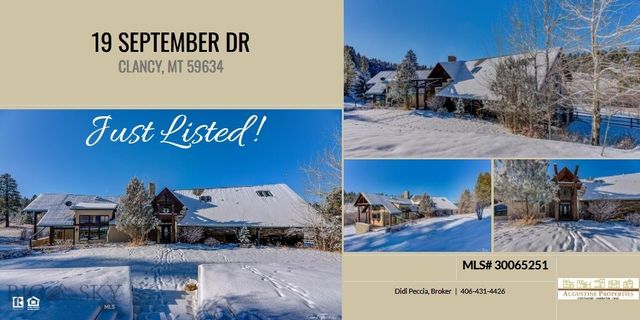 19 September Drive, Clancy, MT 59634