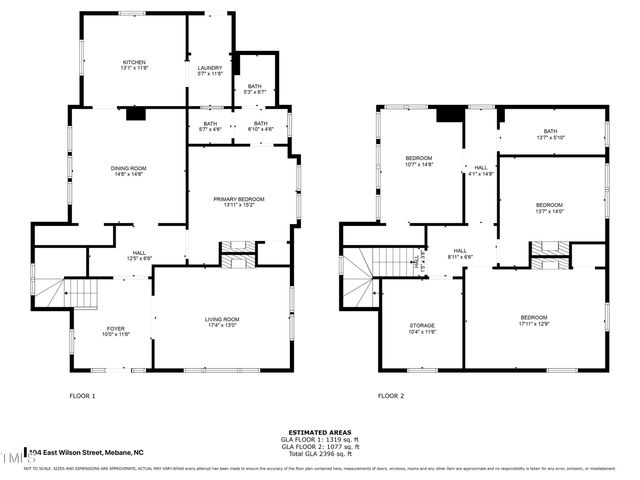 104 E Wilson Street, Mebane, NC 27302