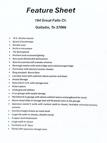 104 Great Falls Ct, Gallatin, TN 37066