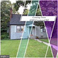 6504 CRESTWOOD, Baltimore, MD 21239