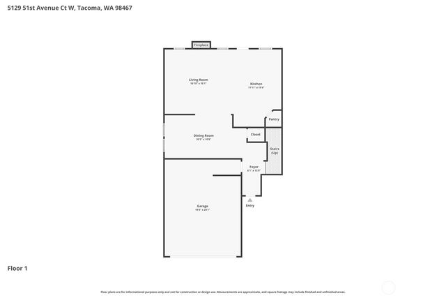 5129 51st Avenue Ct W, University Place, WA 98467