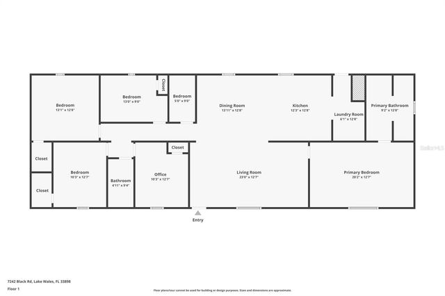 7242 BLACK ROAD, Lake Wales, FL 33898