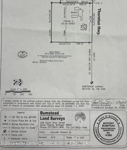 3357 Thornton Highway, Charlotte, MI 48813