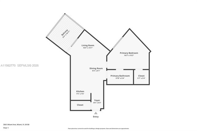 350 S Miami Ave 2412, Miami, FL 33130