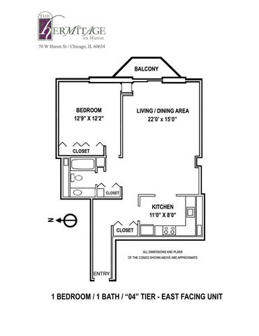70 W Huron Street 1804, Chicago, IL 60654