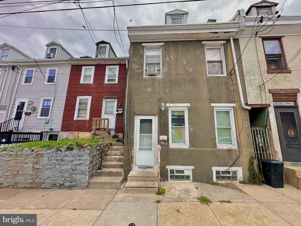4349 PENN ST, PHILADELPHIA, PA 19124 — exterior