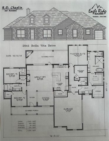 2041 Bella Vita DR, Nolanville, TX 76559