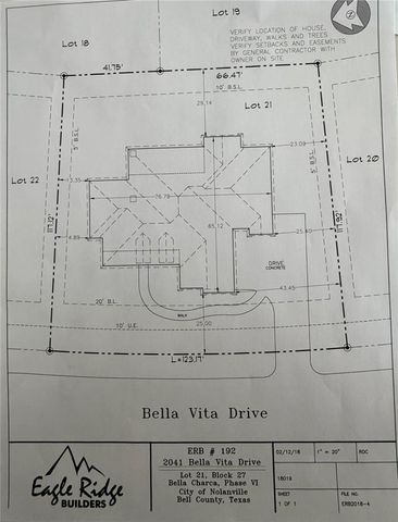2041 Bella Vita DR, Nolanville, TX 76559