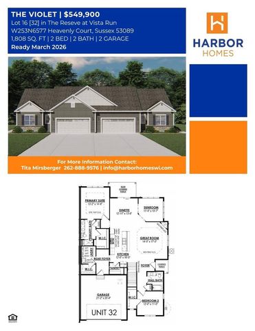 W253N6577 Heavenly COURT, Sussex, WI 53089