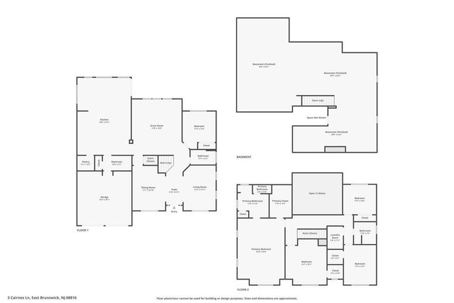 3 Cairnes Lane, East Brunswick, NJ 08816