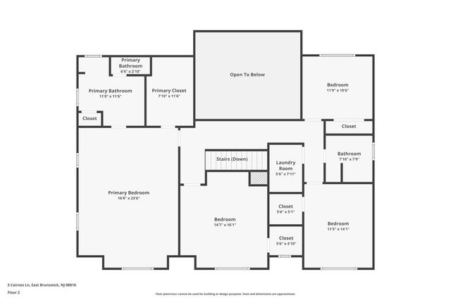 3 Cairnes Lane, East Brunswick, NJ 08816
