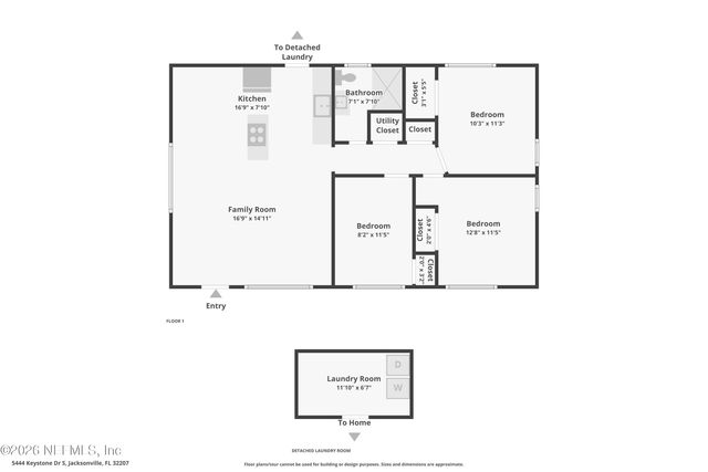 5444 KEYSTONE Drive S, Jacksonville, FL 32207